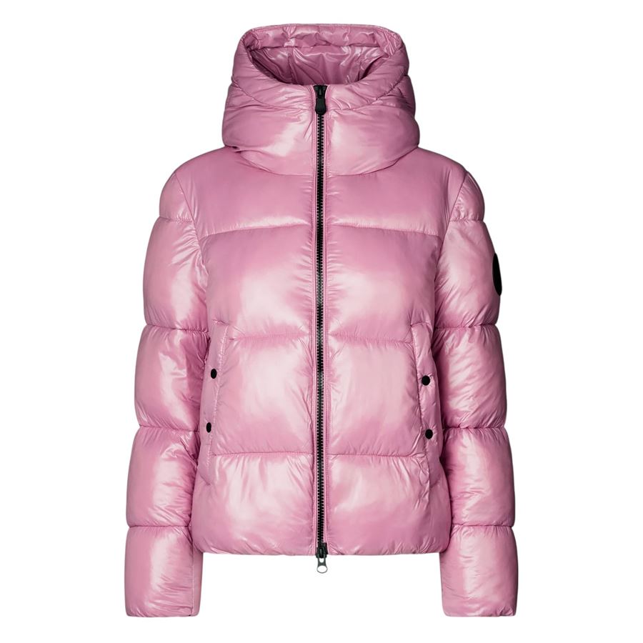 Biddy piumino da donna Animal Free con cappuccio Save The Duck | D31989W/LOVE280044